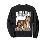 Photo Gallery life rough collies pastore scozzese collie a pello lungo felpa Photo Gallery life rough collies pastore scozzese collie a pello lungo felpa