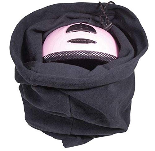 ManbiFleece Helmet Bag: Black