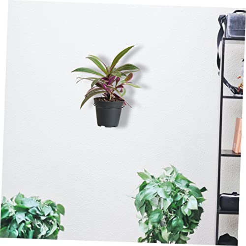 Support mural pour pots de fleurs porte fleurs noir de 2 pièces pratique - 5
