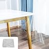 FLAVYO Proteggi Tavolo in PVC Trasparente,Proteggi Tavolo Antibatterico Inodore Spesso 1,5 mm,Proteggi Tavolo Trasparente in PVC di Plastica,Tovaglia Trasparente per Ristorante (40x60cm/16x24in