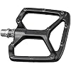 Funn Python Flat Bike Pedals - Wide Platform Bicycle Pedals for BMX/MTB Mountain Bike, 9/16-inch CrMo Axle