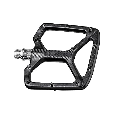 Funn Python Flat Bike Pedals - Wide Platform Bicycle Pedals for BMX/MTB Mountain Bike, 9/16-inch CrMo Axle