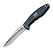 SOG SEAL Pup Fixed Blade M37N-CP, Black Powder Coated 4.75" AUS-8 Blade, GRN Handle, MOLLE Compatible Nylon Sheath