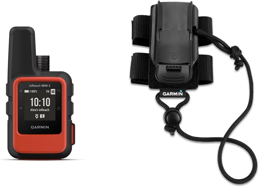 Garmin inReach Mini 2, Lightweight and Compact Satellite Communicator Bundle with Tether Accessory Garmin inReach Mini 2, Lightweight and Compact Satellite Communicator Bundle with Tether Accessory