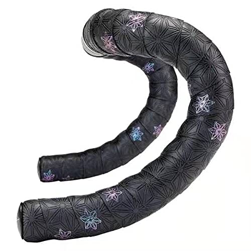 Lenkerband Rennrad Fahrrad Gürtel Neue Sechszackigen Stern Design Radfahren Griff Bar Band Wrap(Galaxy Blue)