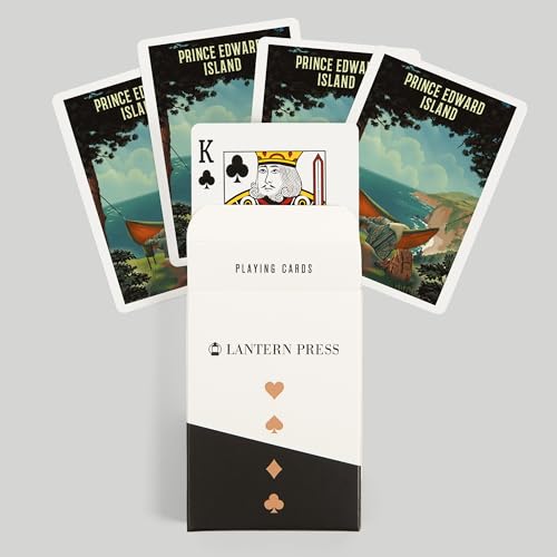 Lantern Press Naipes Póker 52 Cartas Playa miniatura 6