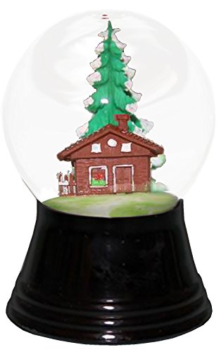 Alexander Taron Importer PR1223 Perzy Snowglobe, Small Chalet-2.5