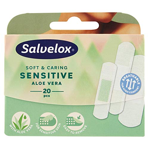 Salvelox Sensitive Aloe Vera Soft & Caring 20 Pcs, Standard