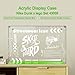 NAOCARD Acrylic Display Case Compatible with Lego Set x Nike Dunk, Dust-Proof Protective Showcase Box for Lego 43008(Only Case - Model Not Included)