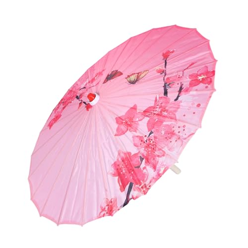 Sombrilla vintage china de mariposas Gatuida para danza y fotografía