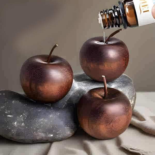 Difusor de Aromas de Madera en Forma de Manzana, 3 Piezas miniatura 2