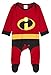 Produktbild Disney The Incredibles Baby Body, Baby Strampler Junge, Langarm Schlafanzug mit Füße, Kleidung für Neugeborenen, Baby Kostüm, Pyjama Strampler, Neugeborenen Geschenk (12-18 Monate)