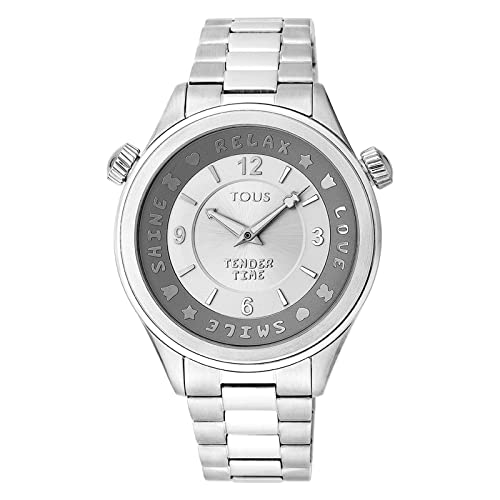 Reviews de Tous Silver del mes. 48 TOUS Reloj Mujer Tender Time SS ESF Silver Brazalete - Ref 100350455