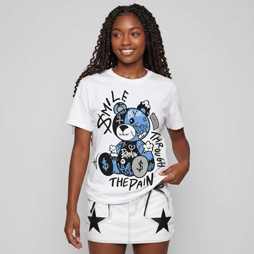 Image of DopeSkill Graphic Tee Streetwear Hip Hop Hypebeast Street Style Unisex T-Shirt Sneaker Colour Matching Shirts Cute Graphic