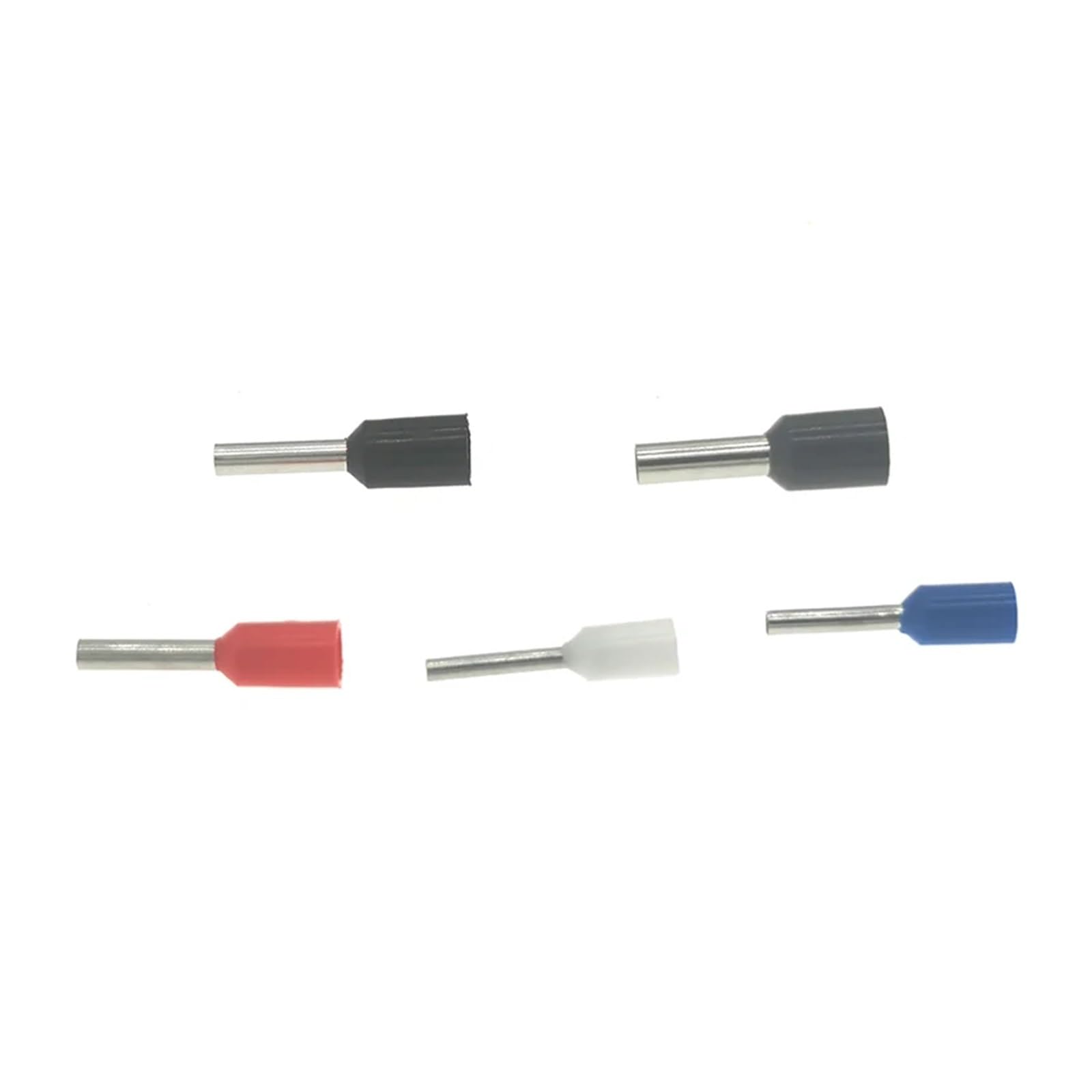 Kit di terminali VE e TE a doppio cavo isolato per crimpare terminali in rame, 1,0-6,0 mm², 2125 pezzi AIQFTGSNS