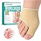 2 Stück Hallux Valgus Socken, Hallux Valgus Korrektur Bandage, Hallux Valgus Bandage mit Silikonpads, Hallux Valgus Bandage in Universalgröße aus weichem Silikon für Männer und Frauen