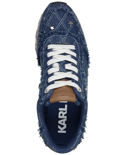 Karl Lagerfeld Women's Meaza Sneaker with Star Embellishments2
