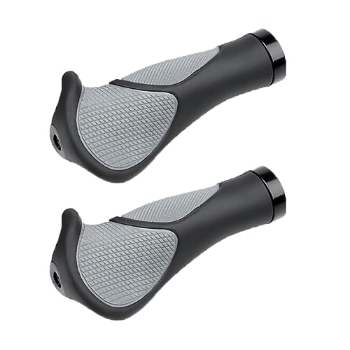 HOUSON Bicycle Grips, Ergonomic Bicycle Handlebar Grips Bike Handle Rubber Grips for Mountain Bike Road Bike