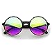 zeroUV - Emerald Light Effects Geometric Prism Kaleidescope Glasses (Black Kaleidoscope)