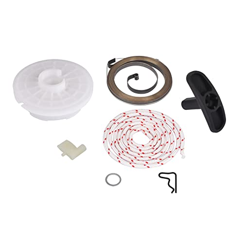 Cancanle Seilzug-Starter-Riemenscheibe, Griffseil, Federklinken-Kit für Stihl FC55 FS38 FS45 FS55 HL45 KM55 MM55 Motor