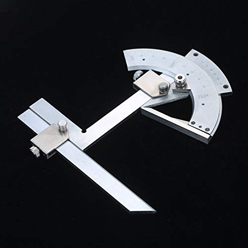 Protractor Universal Profesional de Acero Carbono 0-320° miniatura 4