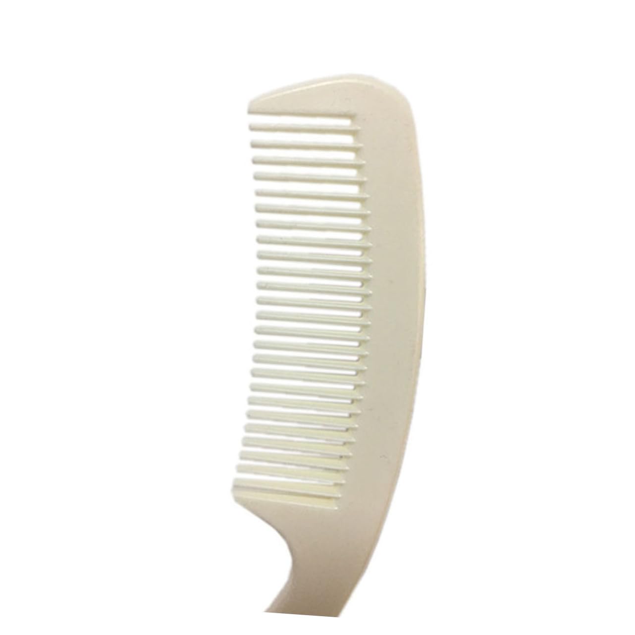 Healeved 3piezas Peine De Mango Curvado De Plástico Para Mayores y Discapacidad Peine Ergonómico Ligero y Resistente Para Tipo De Cabello