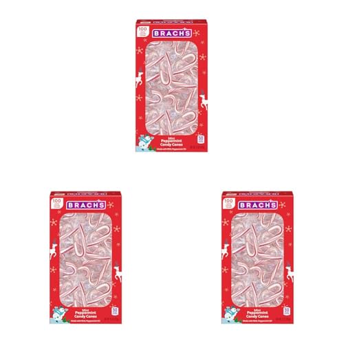 Brach's Mini Candy Canes, 100 ct Carton (Pack of...