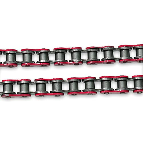 Cleo 420 Motorcycle Chain+ Chain Breaker, 420 Standard Roller Chain 140 Links Heavy Duty Drive Chain For 50Cc 70Cc 90Cc 110Cc 125Cc Dirt Pit Bike Atv Quad Go Kart Scooter Mini Bike #TOP3