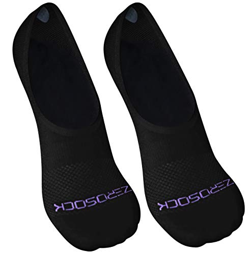 ZeroSock Bamboo Viscose Super Low Invisible Socks With Mesh Ventilation with Anti-Slip Gel Heel Grip (4 Pairs Per Box)3