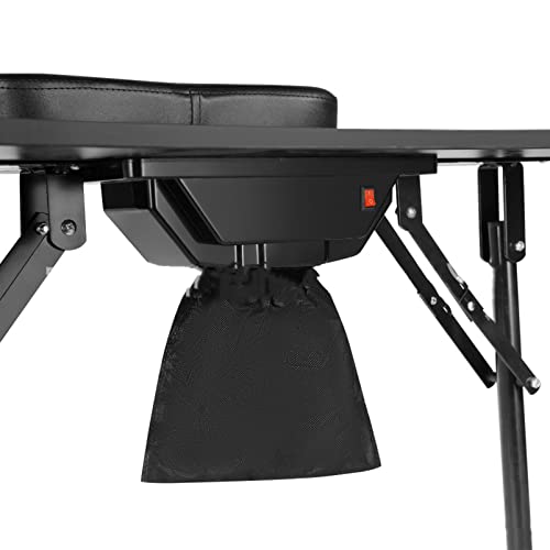 Tragbarer Nageltisch, Abnehmbarer Nageltisch, Ein Techniker-Arbeitsplatz für professionelle Manikürenägel, Faltbarer… – Bild 6