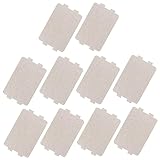 ABOOFAN Mikrowellenherd-abdeckung Glimmerblätter Wärmeblätter für Die Mikrowellenreparatur 10 Stück