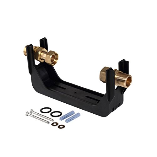 Preisvergleich Produktbild Wasserzähler-Anschlussgarnitur aus Polymer-Kunststoff 1 x 1 Zoll