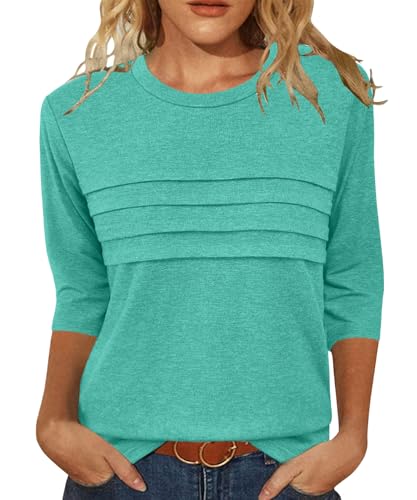 JomeDesign Summer Outfits for Women 2025 3/4 Length Sleeve Business...