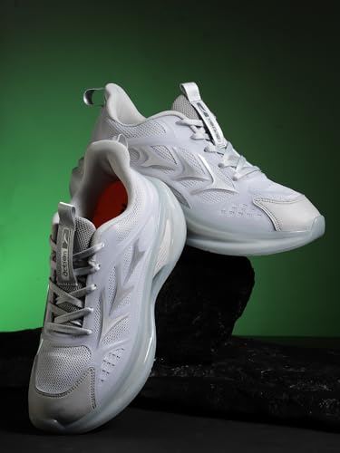 Image of Action | Athleo | TURBO-403 | Men's | Lace-Up | Running | Shoes | Trendy | Lightweight | Comfortable | Durable | Sports | Shoes