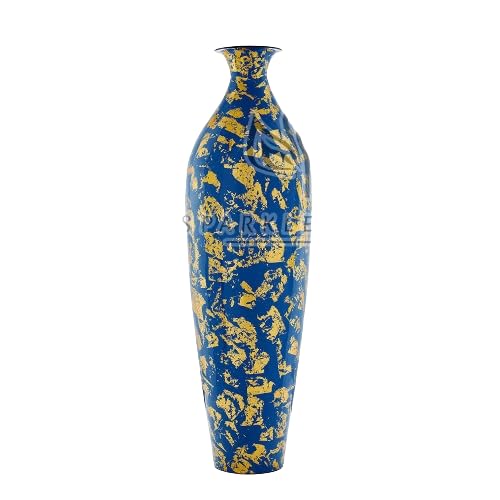 Image of 24 inches Metal Flower Vase for Home Decor Office Living Room Corner Decoration