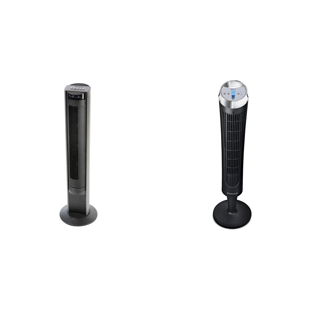 Honeywell Comfort Control Tower Fan (3 Speed Settings, Oscillating 110°,  Timer Function, Remote Control, Easy to Use Controls) HO-5500 u0026 QuietSet  Tower Fan HY254 : Amazon.co.uk: Health u0026 Personal Care