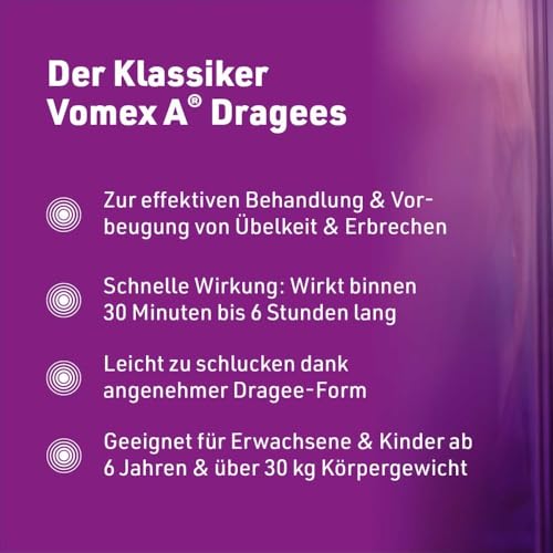 Vomex A Dragees, 20 St.