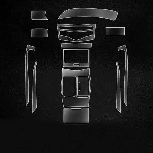 Film de protection transparent en TPU console centrale Infiniti M37V