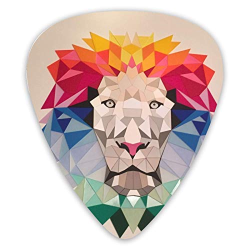Médiators guitare Lion Triangle Art numérique médiators guitare 12 pièces médiators ukulélé dont 0,46 mm 0,71 mm 0,96 mm - Les Beatles, Paul McCartney, John Lennon, RIngo Starr, George Harrison Médiators guitare Lion Triangle Art numérique médiators guitare 12 pièces médiators ukulélé dont 0,46 mm 0,71 mm 0,96 mm