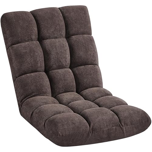 Yaheetech Bodenstuhl Faltbar, Lazy Sofa, Relaxsessel klappbar, Meditationsstuhl, Bodensessel mit