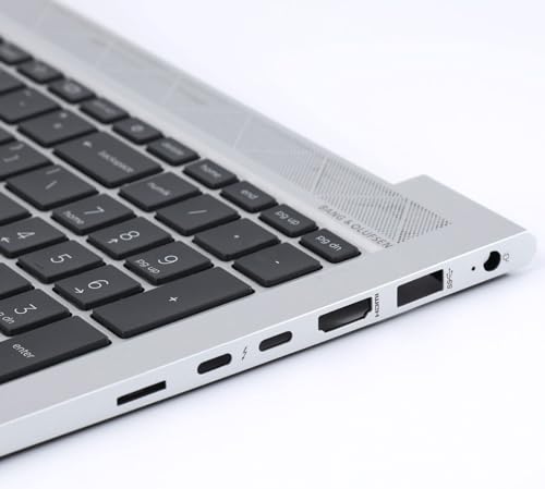 wzqrps Replacement for HP EliteBook 850 G8 855 850 G7 15.6\" Laptop Upper Case Palmrest Backlit Keyboard Assembly Part M35816-001 M07491-001 M35818-001 M35847-001