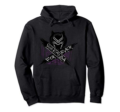 Marvel Black Panther Wakanda Forever Painted Sudadera con Capucha