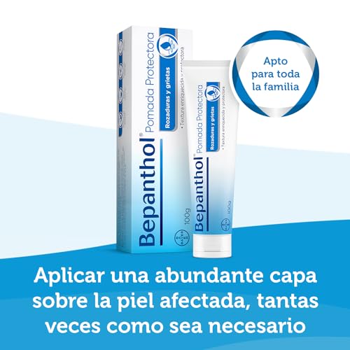 Miniatura 3 de Bepanthol Pomada Protectora Hidratante, Protege Y Regenera La Piel Seca, Irritada O Sensibilizada Por Factores Externos, 100 G