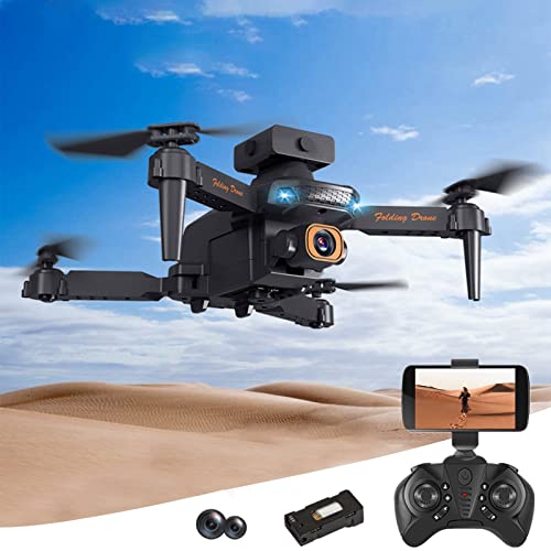 Mini-Drone-With-Dual-1080P-HD-FPV-Camera-Remote-Control-Toys-Gifts-for-Boys-Girls-with-Altitude-Hold-Headless-Mode-Remote-Control-Toys-Gifts-39-Mins-Flight-Time-One-Key-Start-Speed-Adjustment