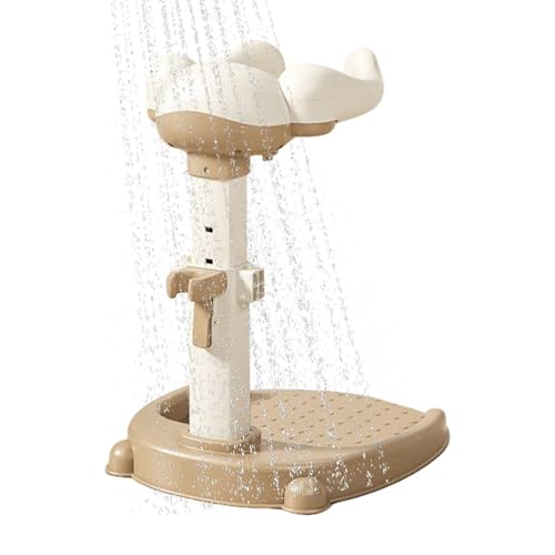 Support de douche debout pour enfant antidérapant avec hauteur réglable