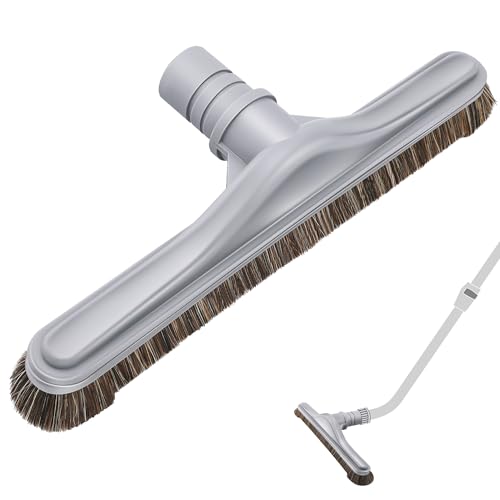 Image of Replacement Floor Tool Compatible with ProTeam 101446 E-Z Glide Backpack Vacuum,Compatible with Hoover C2401, 14 inch Multi-Surface Brush for Commercial Cleaner(1 Pack,Horse Hair Brush)