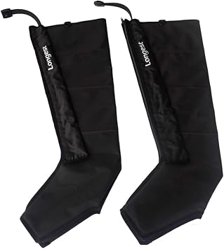 LONGEST Air Compression Recovery Optional Accessories with 4-Chamber & Overlapped Sleeves - *2 Legs Sleeves Only* Medium