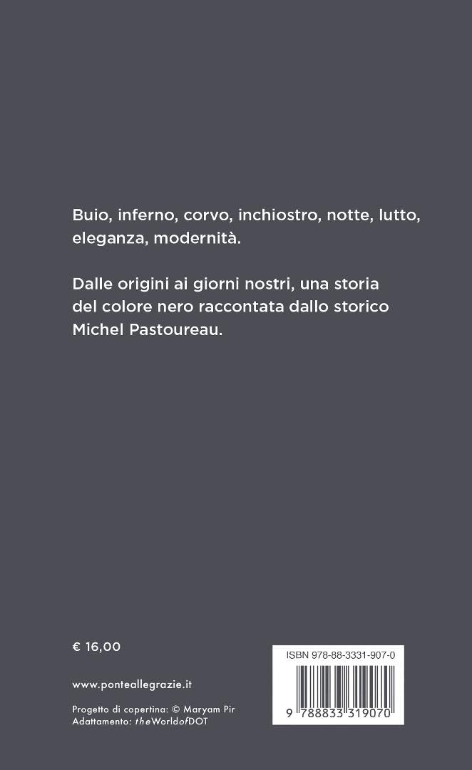 Nero. Storia di un colore