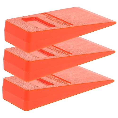 BESPORTBLE 3pièces Abattage Professionnelle De Coupe pour Outil De Jardinage Et Exploitation Forestière Coin Abattage De Remplacement Léger Et Réutilisable