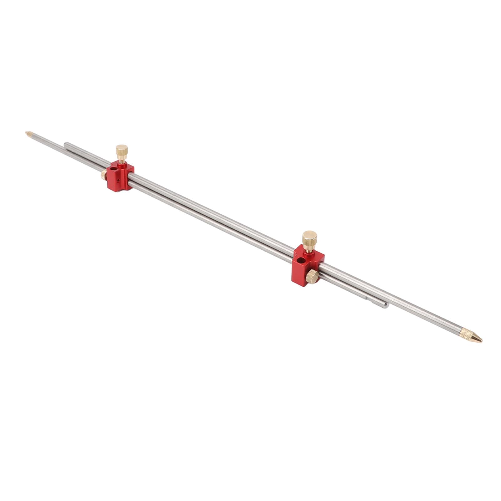 SIXRUN Trazador de Carpintería Regla Modular 3 en 1 Herramienta de Medición de ángulo de Aleación de Aluminio con Dibujo Circular y Posicionamiento de Ranura Lateral para Carpinteros Carpinteros